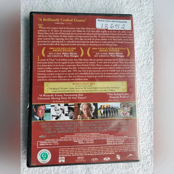 The Queen with Helen Mirren DVD - Picture 2 of 4